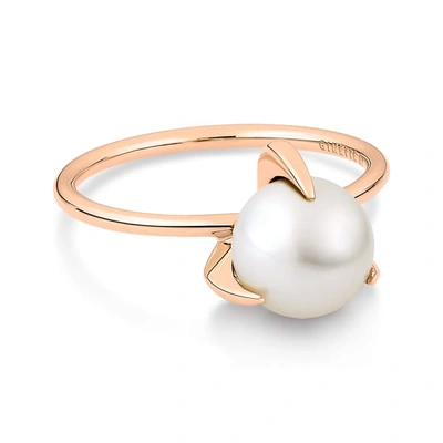 Shop Ginette Ny Maria Single Pearl Bead Ring