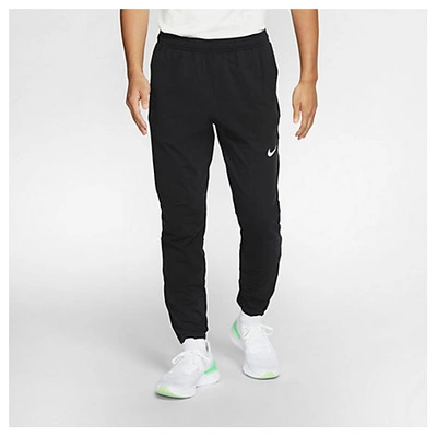 Shop Nike Men's Therma Essential Training Pants In Black