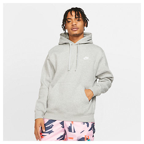 nike club fleece grey