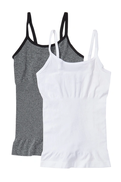 Shop Real Underwear Linda Shaping Camisole In H Grey White