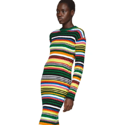 Shop Agr Ssense Exclusive Multicolor Striped Maxi Dress