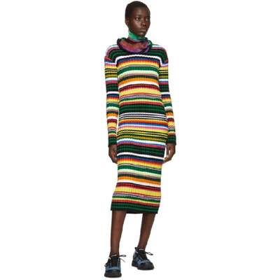 Shop Agr Ssense Exclusive Multicolor Striped Maxi Dress