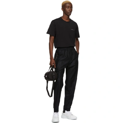 Shop Givenchy Black Wool Lounge Pants In 001 Black