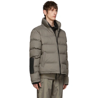 Shop All In Grey Puffy Winter Jacket