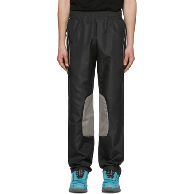 Shop All In Black And Brown Xp Track Pants In Black/brown