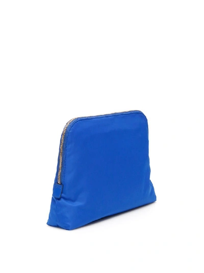 Shop Anya Hindmarch Lotions And Potions Pouch In Electric Blue (blue)