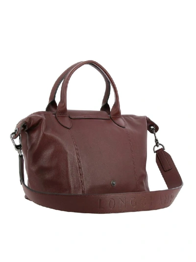 Shop Longchamp In Burgundy