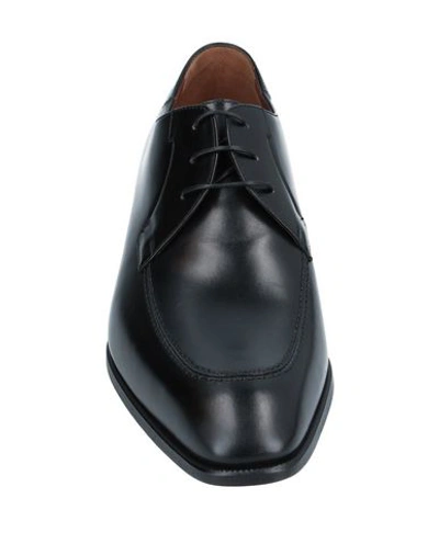 Shop A.testoni Laced Shoes In Black