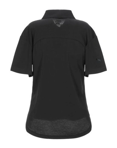 Shop Puma Polo Shirts In Black