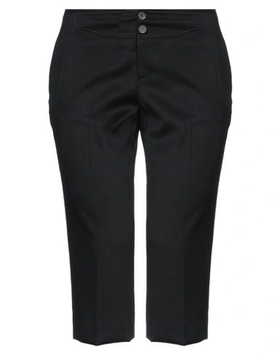 Shop Gucci Cropped Pants & Culottes In Black