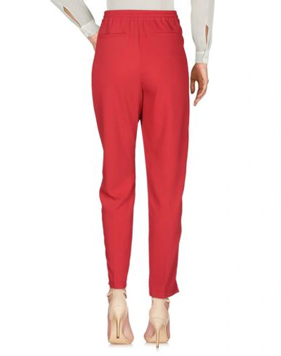 Shop Sportmax Code Casual Pants In Red