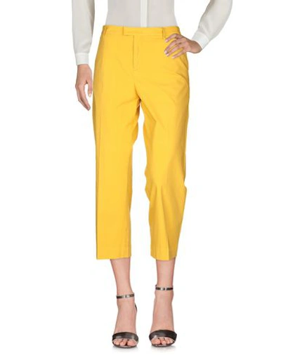 Pt01 Casual Pants In Yellow