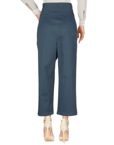 Shop Fabiana Filippi Woman Pants Midnight Blue Size 8 Cotton, Elastane