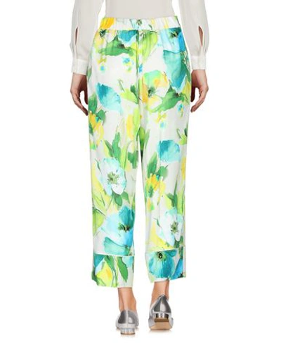 Twinset Cropped Pants In Grey