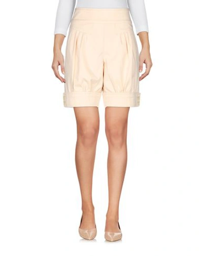 Shop Sportmax Code Bermudas In Beige