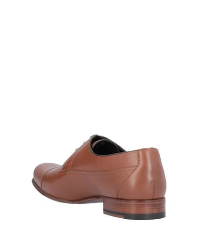 Shop A.testoni Lace-up Shoes In Brown