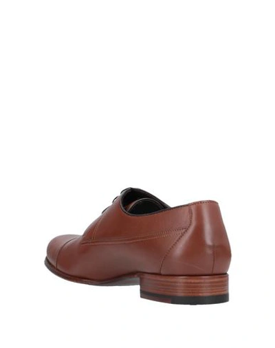 Shop A.testoni Lace-up Shoes In Brown