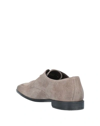 Shop A.testoni Lace-up Shoes In Grey