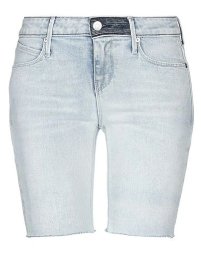 Shop Rta Denim Shorts In Blue