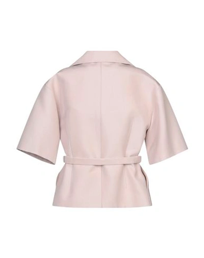 Shop Dior Suit Jackets In Pale Pink