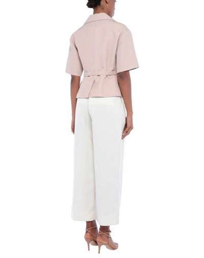 Shop Dior Suit Jackets In Pale Pink