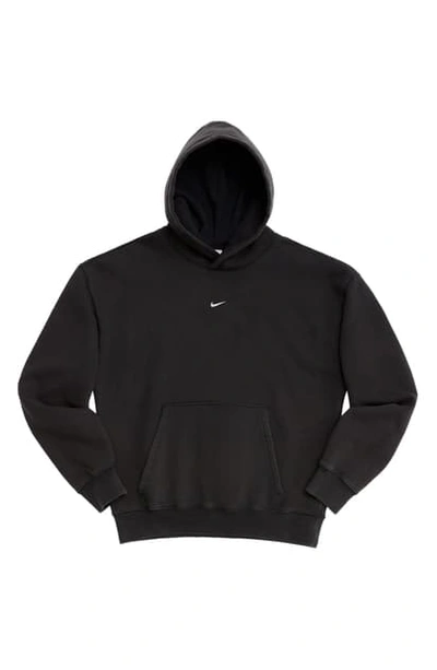 Shop Nike X Olivia Kim Nrg Hooded Sweatshirt In Black