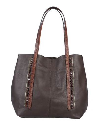Shop Nanni Handbag In Cocoa