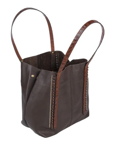 Shop Nanni Handbag In Cocoa