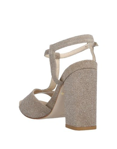 Shop Wo Milano Sandals In Dove Grey