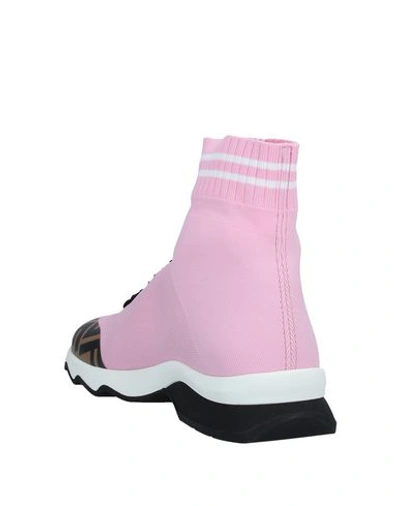 Shop Fendi Sneakers In Pink