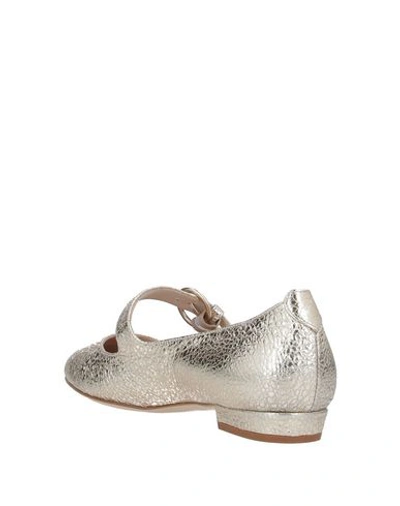Twinset Ballet Flats In Grey