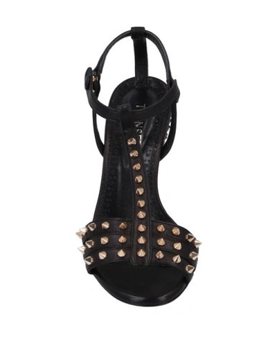 Shop Twinset Woman Sandals Black Size 6 Soft Leather