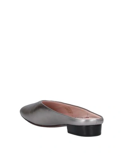 Shop Alexa Chung Mules And Clogs In Silver