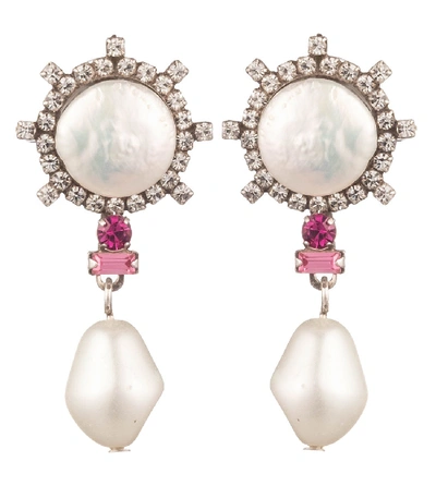 Shop Dannijo Rosita Earring In Pink