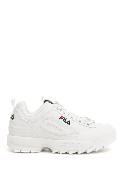 Shop Fila Disruptor Sneakers In White