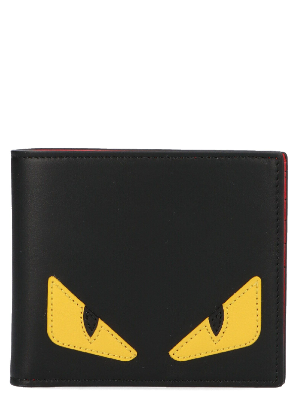 fendi men's leather wallet
