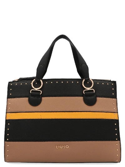 Shop Liu •jo Multicolor Faux Leather Handbag
