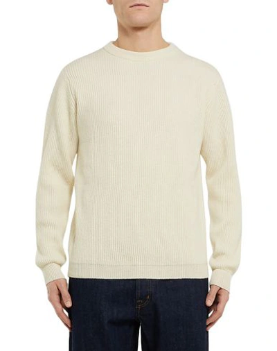 Shop Albam Sweater In Ivory