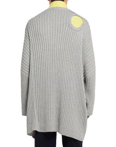 Shop Raf Simons Sweaters In Light Grey