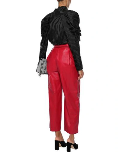 Shop Carmen March Casual Pants In Red