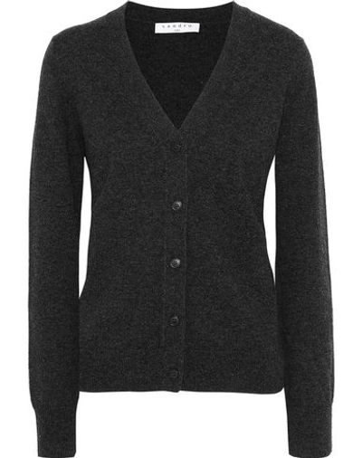 Shop Sandro Cardigan In Lead