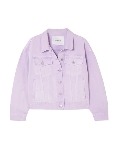 Lavender Denim Jacket