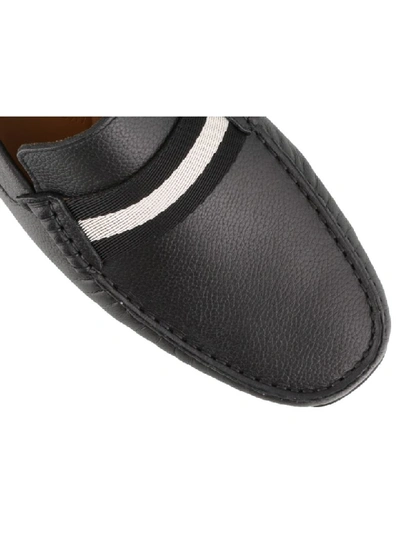 Shop Bally Pearce Loafers In Black