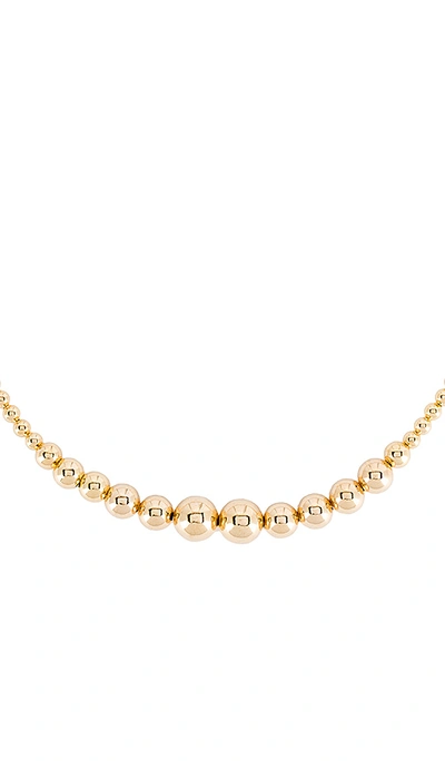 Shop Joolz By Martha Calvo Roll With It Choker In Gold