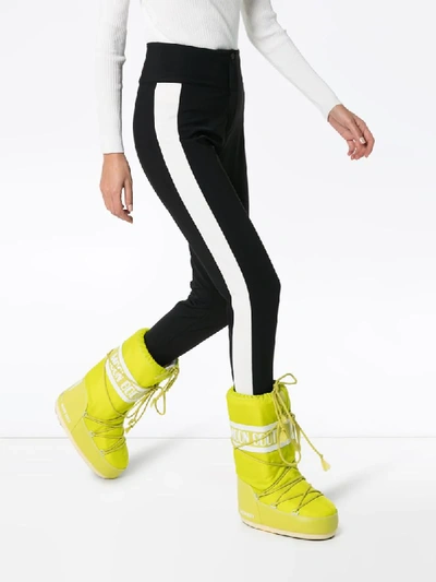 Shop Fusalp Millesime Contrast Stripe Ski Pants In Black