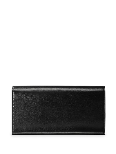 Shop Gucci Gg Continental Wallet In Black