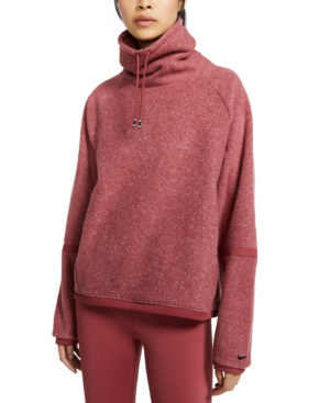 nike women's cowl neck top