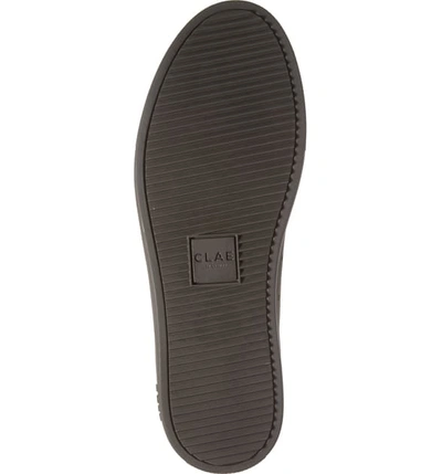 Shop Clae Bradley Sneaker In Dark Charcoal Nubuck
