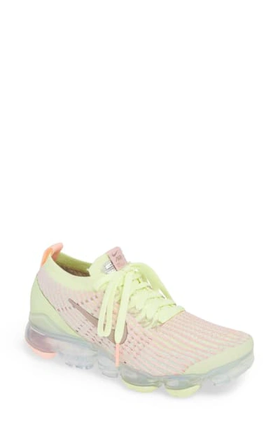 Shop Nike Air Vapormax Flyknit 3 Sneaker In Violet/ Pink/ Silver/ Platinum