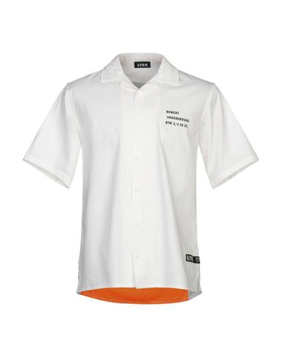 Shop Upww Solid Color Shirt In Orange